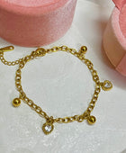 Giggile Heart Cham Bracelet