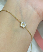Peppy Mine Flower Bracelet