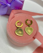 Sunlight Heart Gold Huggies