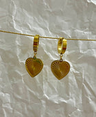 Sunlight Heart Gold Huggies