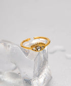Gaze Evlieye Minimal Ring
