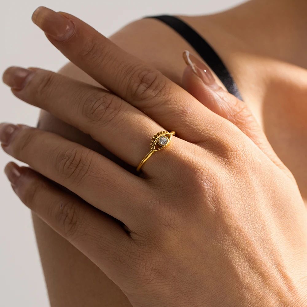 Gaze Evlieye Minimal Ring