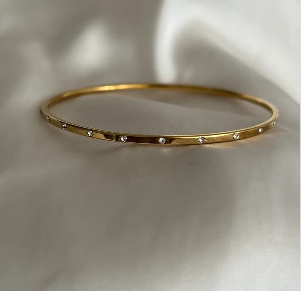 Alesio Thinnest Diamond Cuff