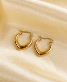 Chria Casual Gold Hoops✨