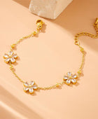 Bella Flower Minimal Bracelet