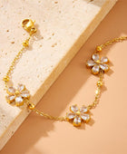 Bella Flower Minimal Bracelet