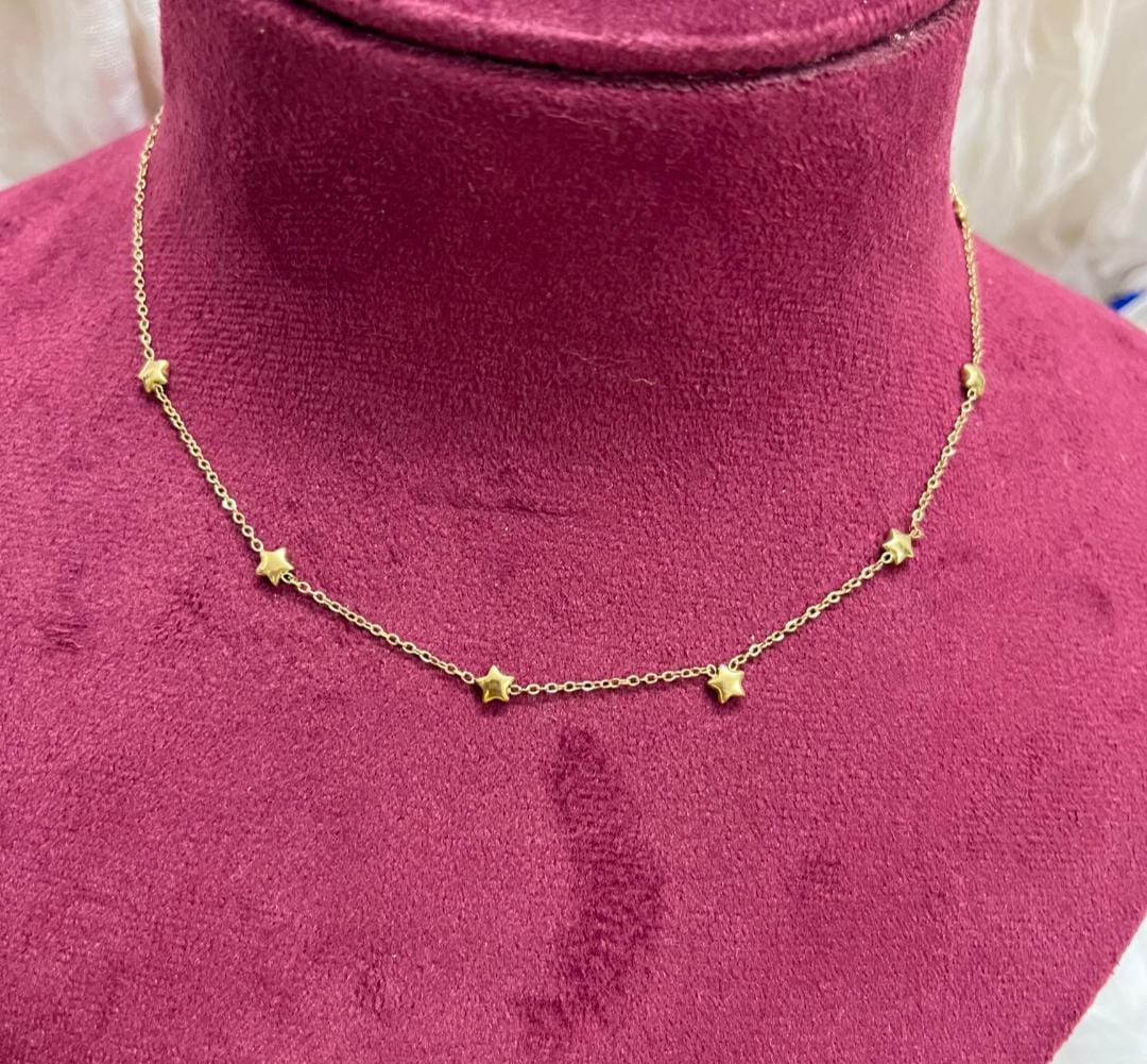 Oneway Star Gold Necklace