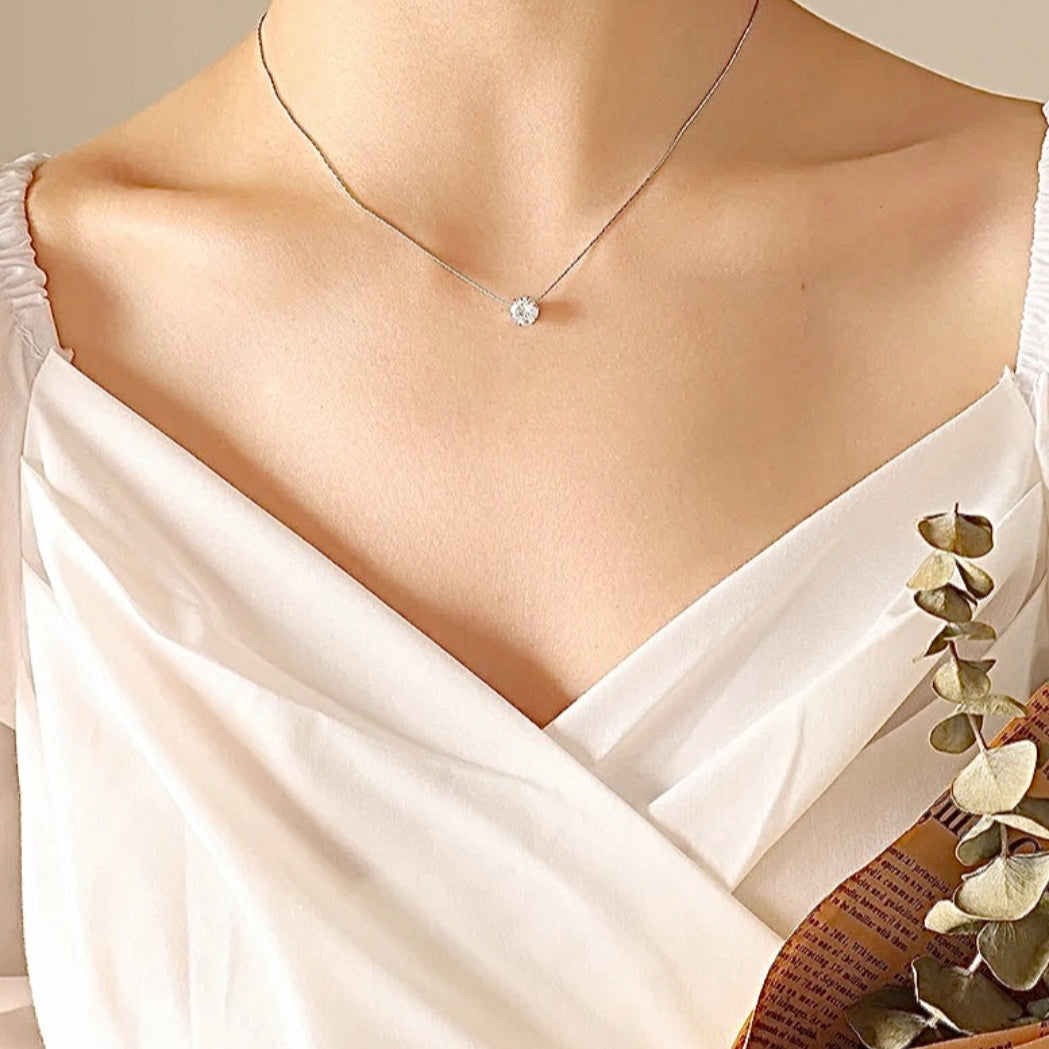 Silver and Gold Aura Necklaces