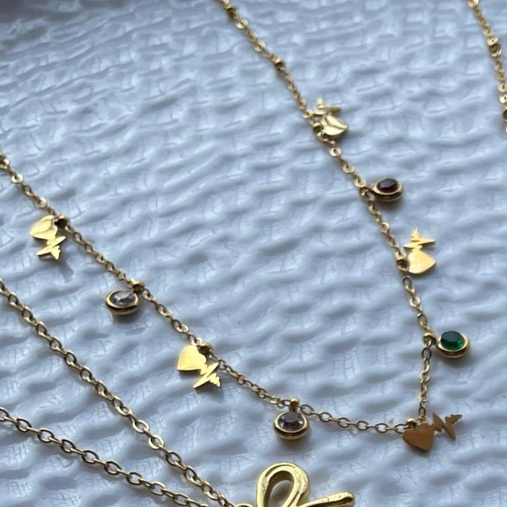 Milon Heartbeat Charm Necklace