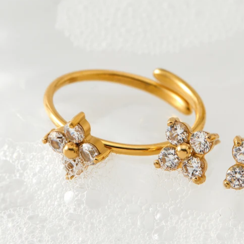 Give me Flower Diamond Ring✨