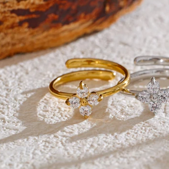 Give me Flower Diamond Ring✨
