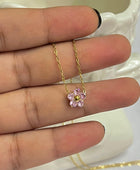 Peppy Mini Flower Necklaces