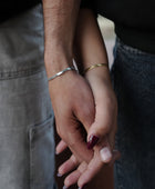 Snake Herringbone Couple Bracelets