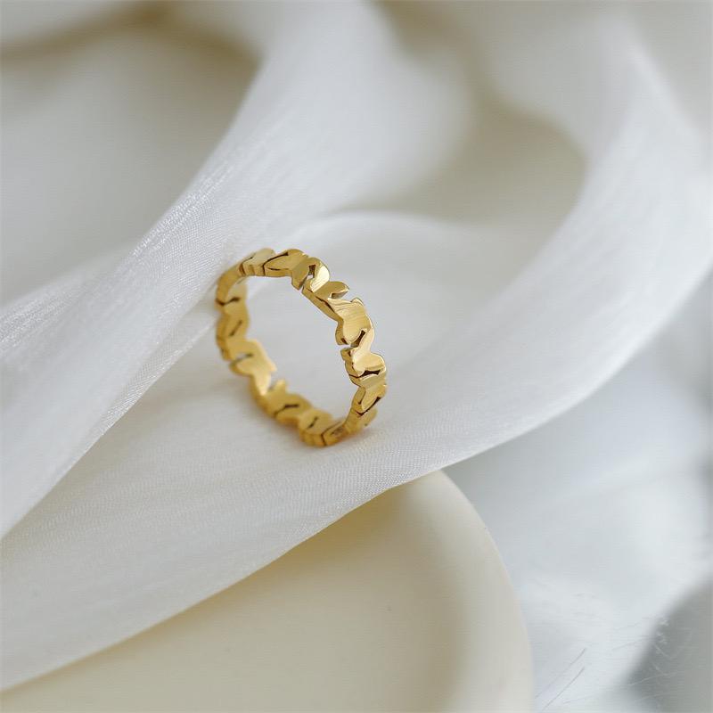 Queen Butterfly Gold Ring
