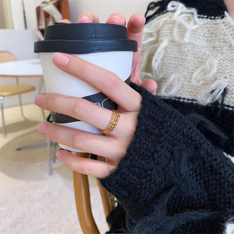 Buslin Beaded Adjustable Ring✨