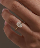 Aroma Oval Princess Solitaire Ring