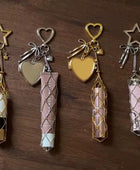 Soft Girlie Lipstick Holder Keychain