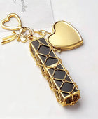 Soft Girlie Lipstick Holder Keychain