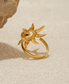 Giving Shine Sun Statement Ring