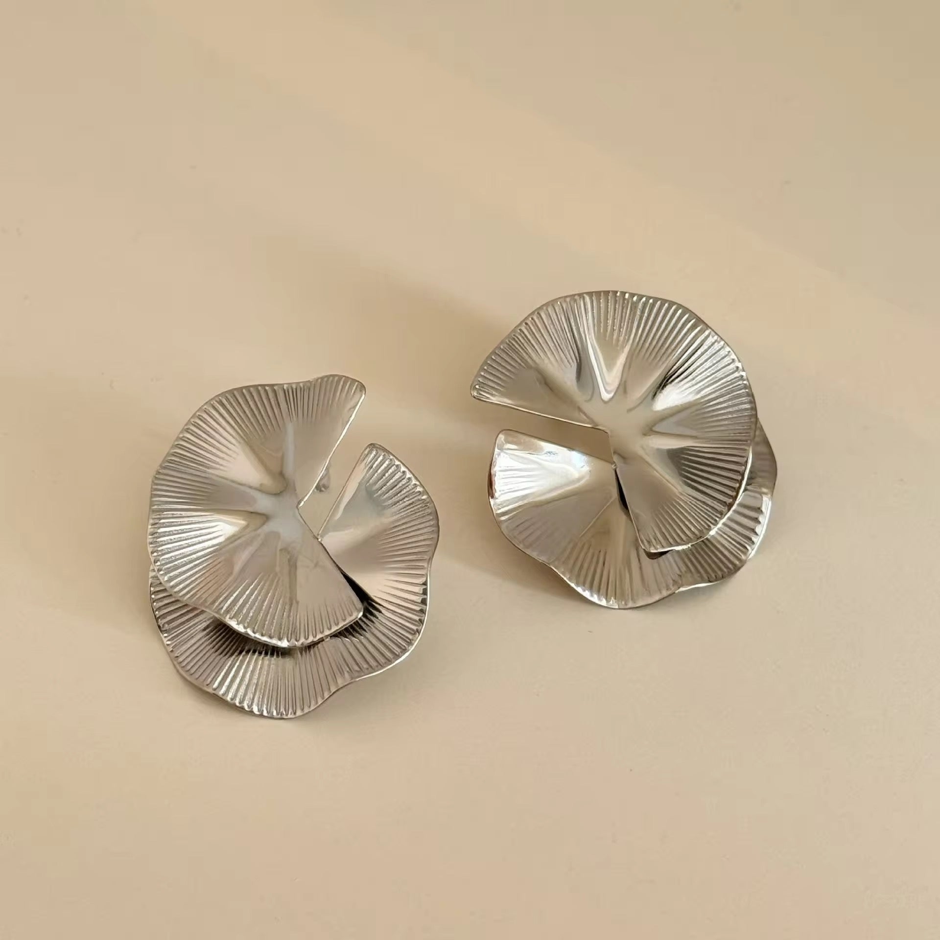 Bealina Abstract Statement Earrings