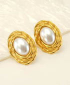 Sweden Big Pearl Earrings