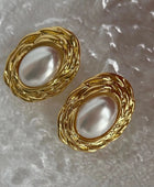 Sweden Big Pearl Earrings