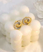 Revi Dual Hanging Earrings