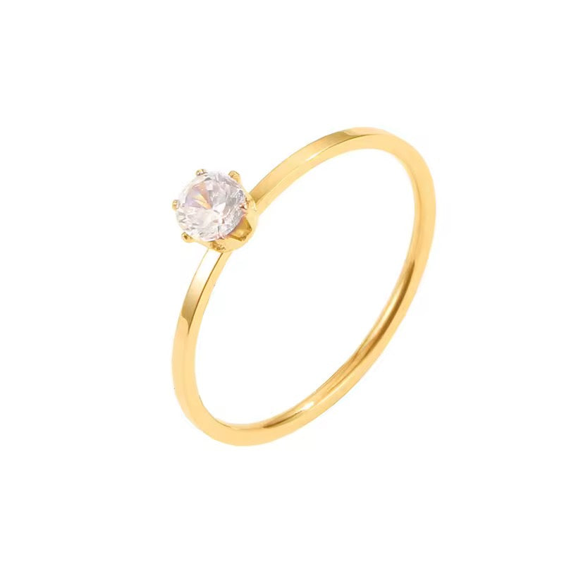 Daizy Stone Sleek Ring✨