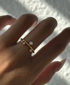 Hana Dainty Tridiamond Ring✨