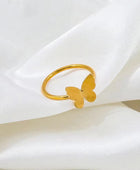 Rubie Butterfly Gold Ring✨