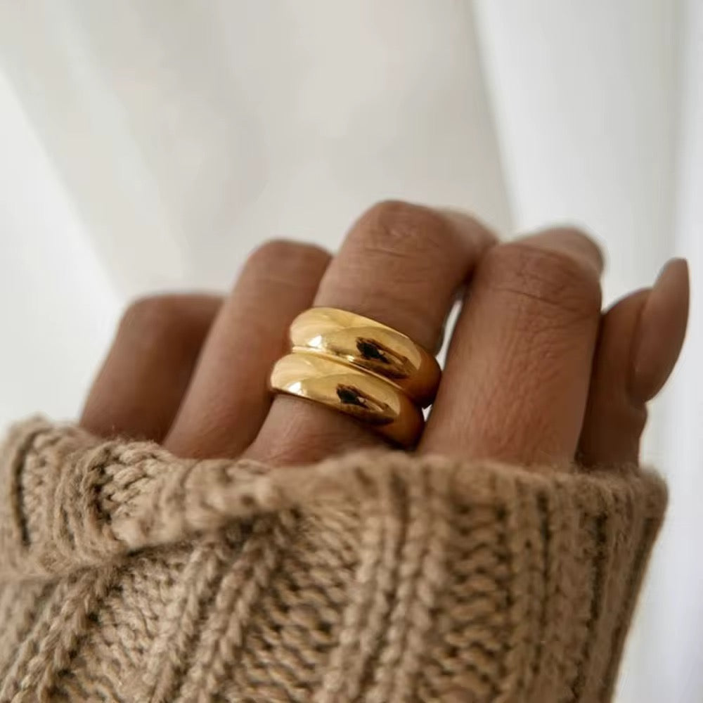 Jenif Bold Round Ring✨