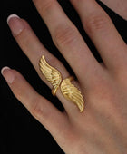 Birdly Wing Gold Ring✨