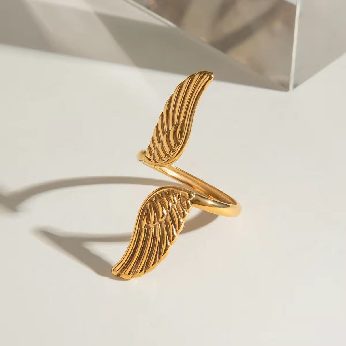 Birdly Wing Gold Ring✨