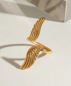 Birdly Wing Gold Ring✨