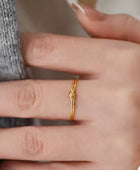 Tie Knot Love Ring✨