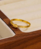 Tie Knot Love Ring✨