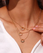 Eternal Circle Pretty Necklaces