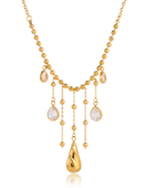 Grace Diamond Droplet Necklace