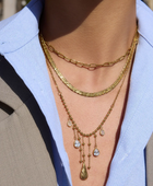 Grace Diamond Droplet Necklace