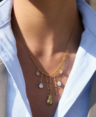 Grace Diamond Droplet Necklace