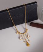 Grace Diamond Droplet Necklace