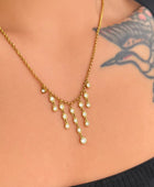 Finnie Droplets Diamond Necklace