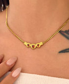 Gavina Red Heart Love Necklace