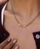 Gavina Red Heart Love Necklace