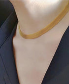 Prisci Net Gold Chunky Necklace