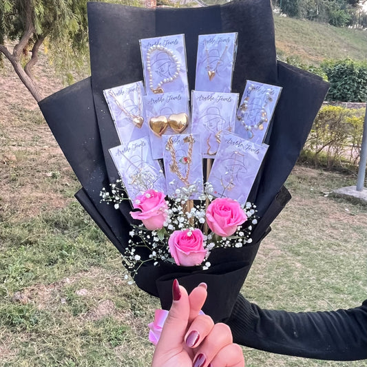 Bouquet Packaging for Valentine's Day
