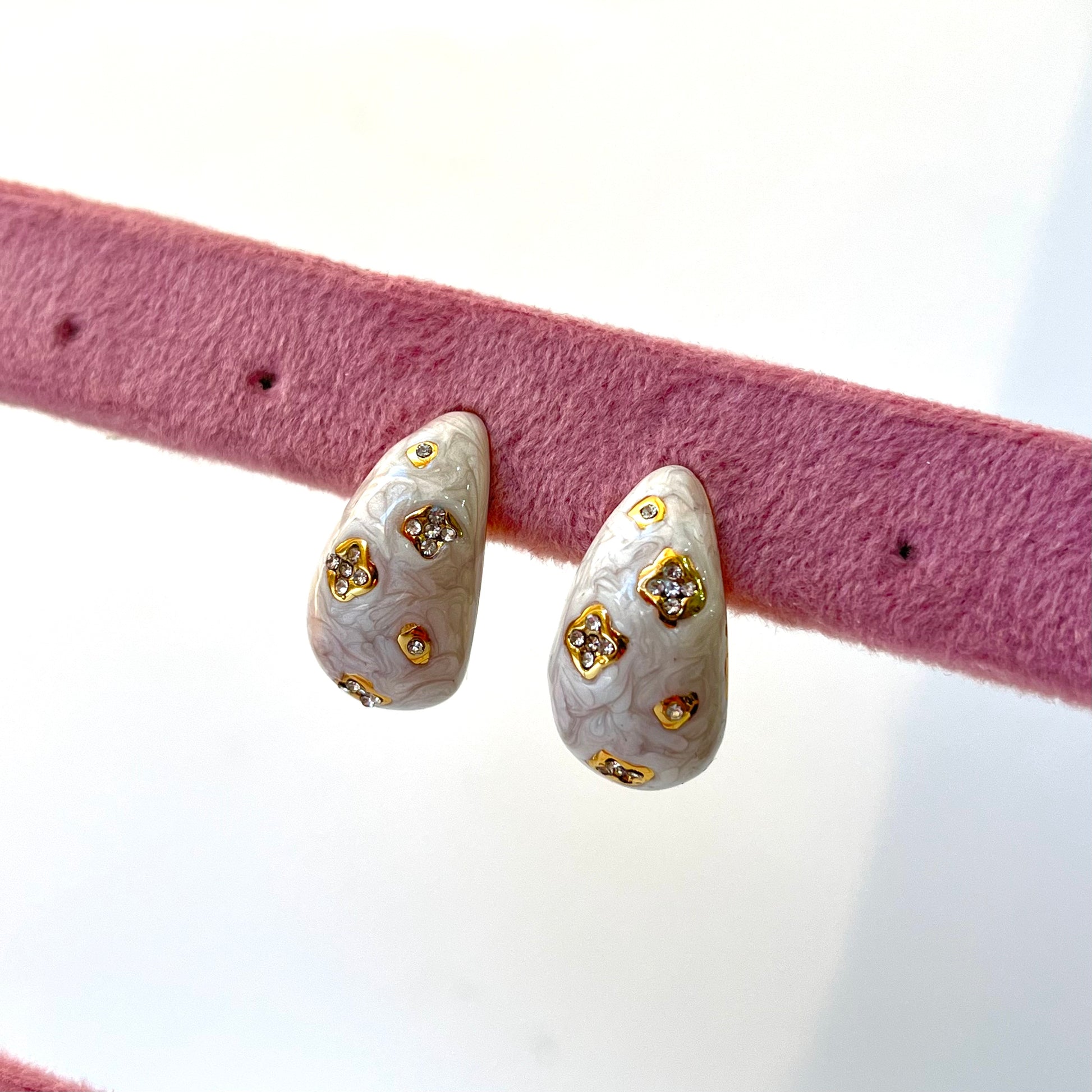 Doris Colourfull Enamel Earrings