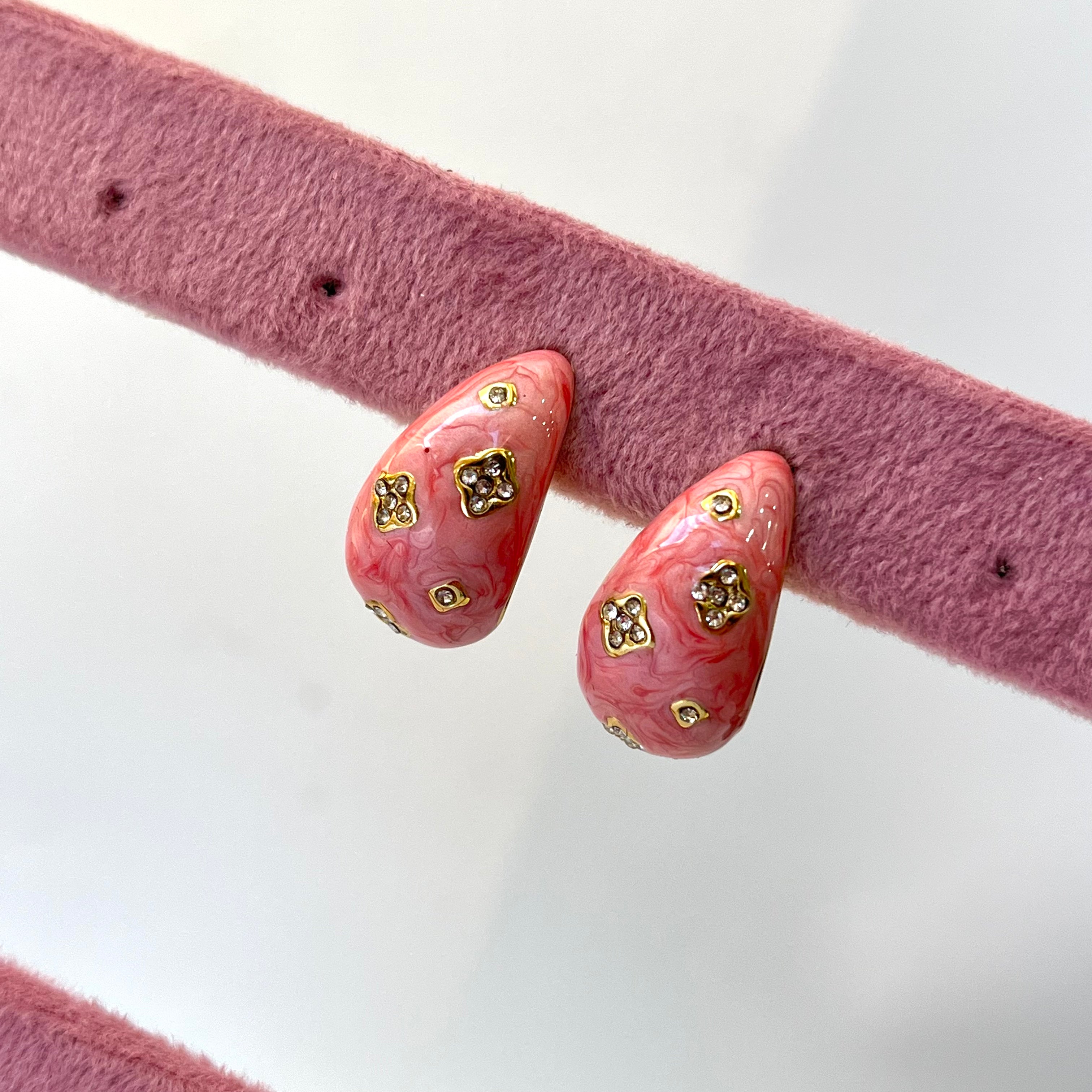 Doris Colourfull Enamel Earrings