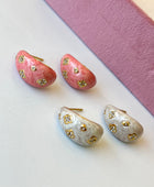 Doris Colourfull Enamel Earrings