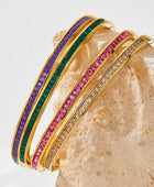 Cliva Diamond Gold Cuffs